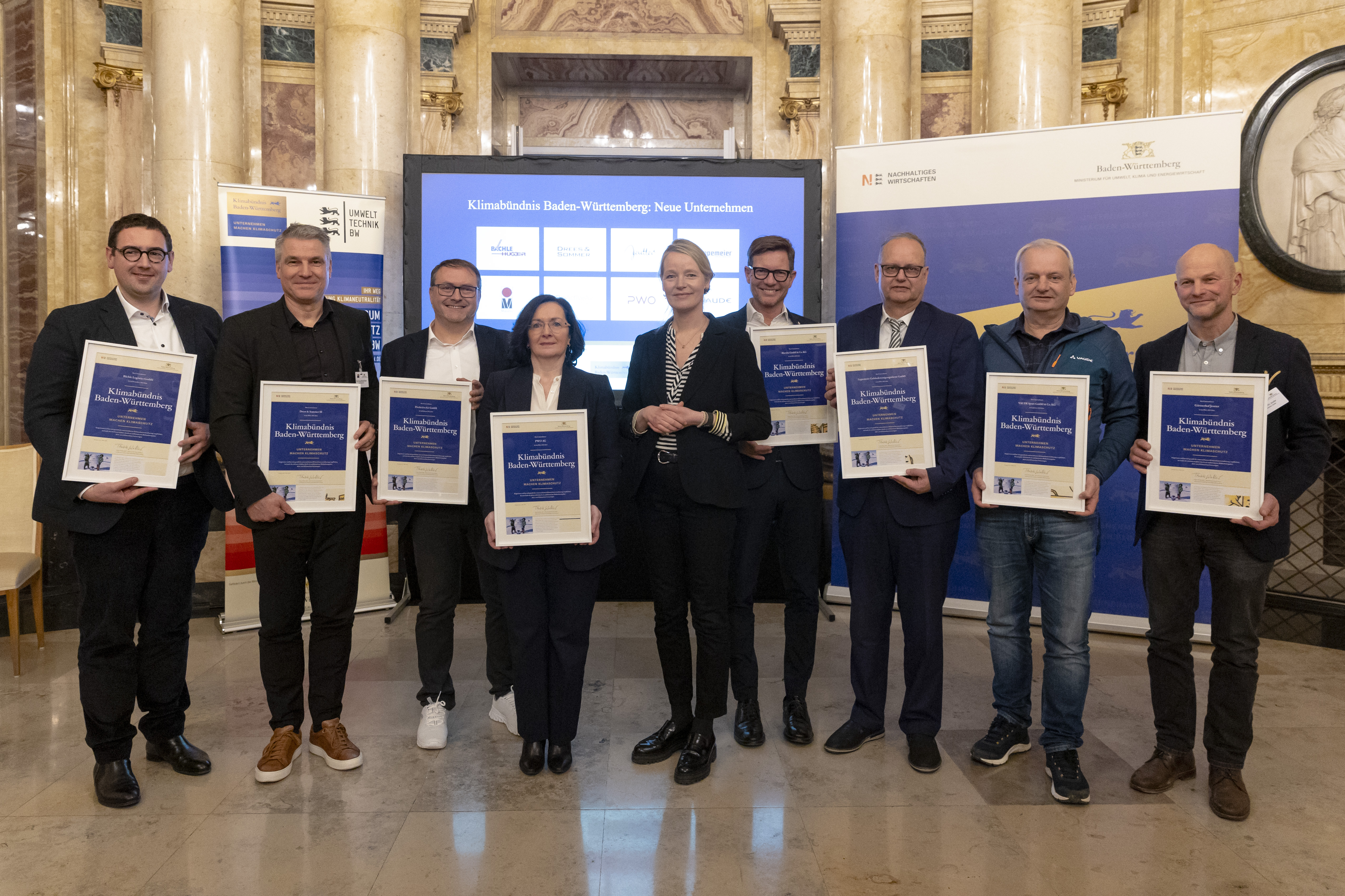 Klimaabend Gruppenbild neue Unternehmen
