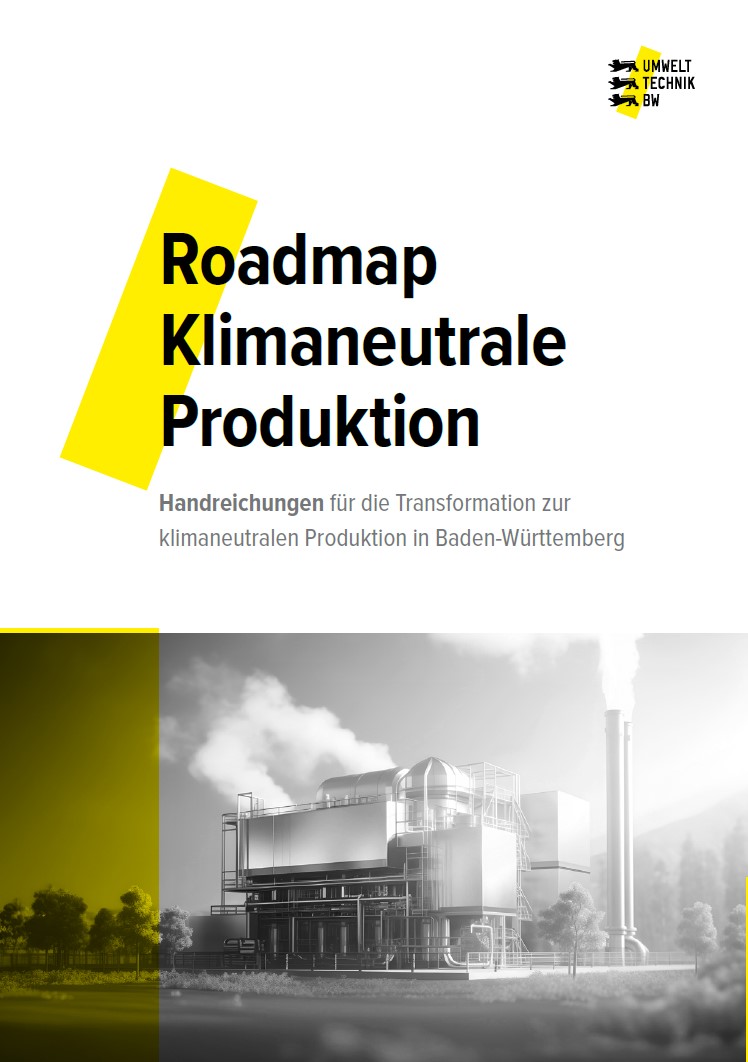 Titelbild Studie Roadmap Klimaneutrale Produktion
