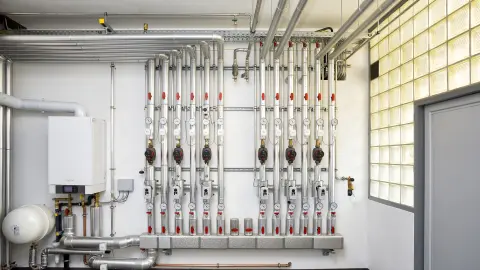Verteilleitungen Heizungsanlage