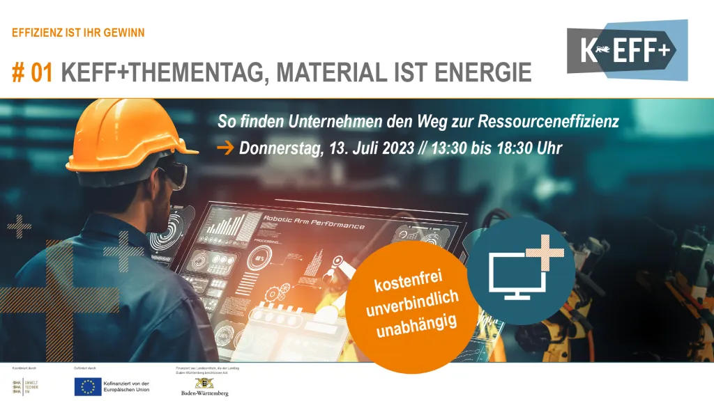 KEFF+Thementag Material ist Energie