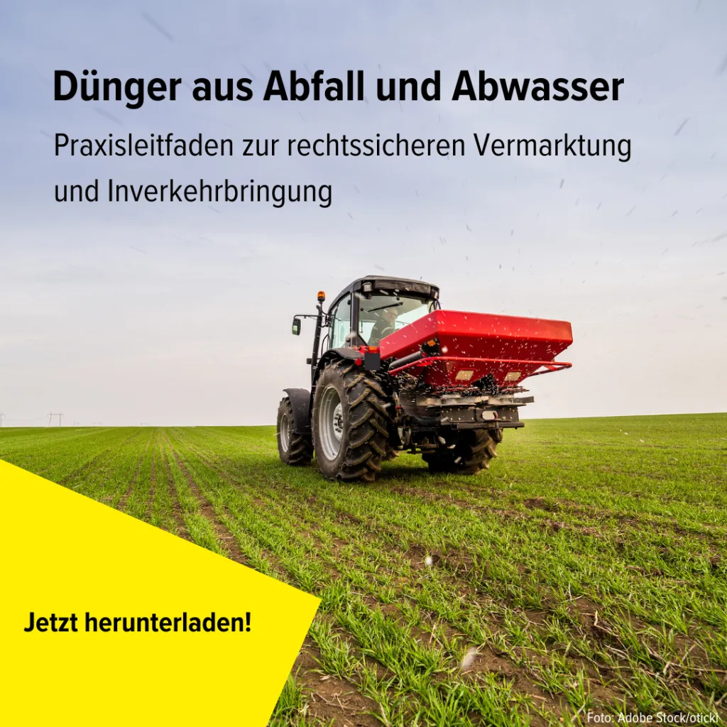 Dünger aus Abfall und Abwasser
