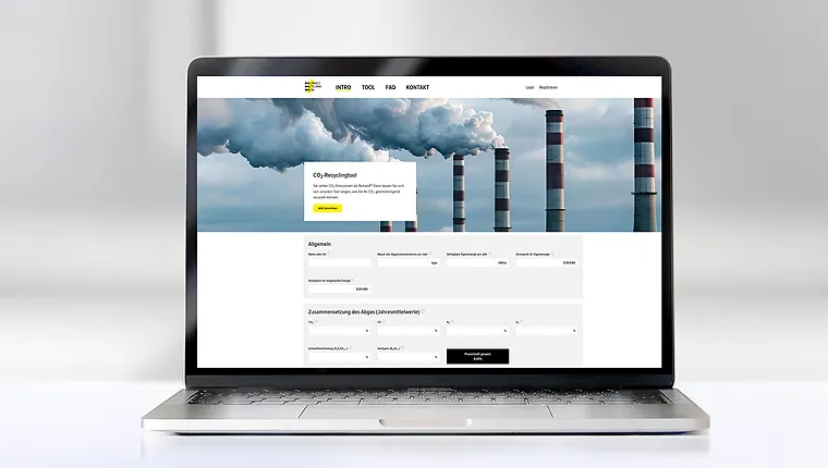 Das CO2 Recycling Tool