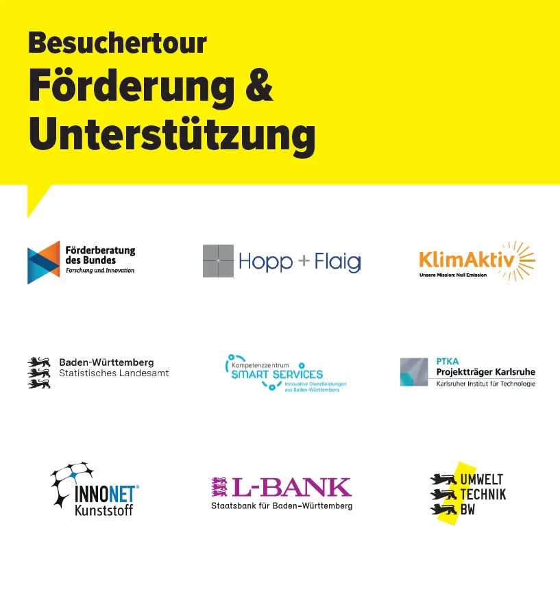 Logosammlung Förderung und Unterstützung