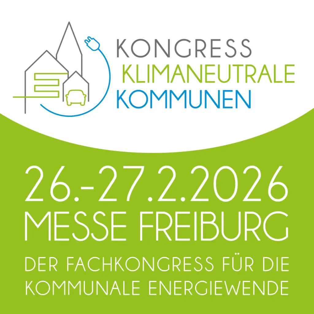Ankündigung Kongress Klimaneutrale Kommunen