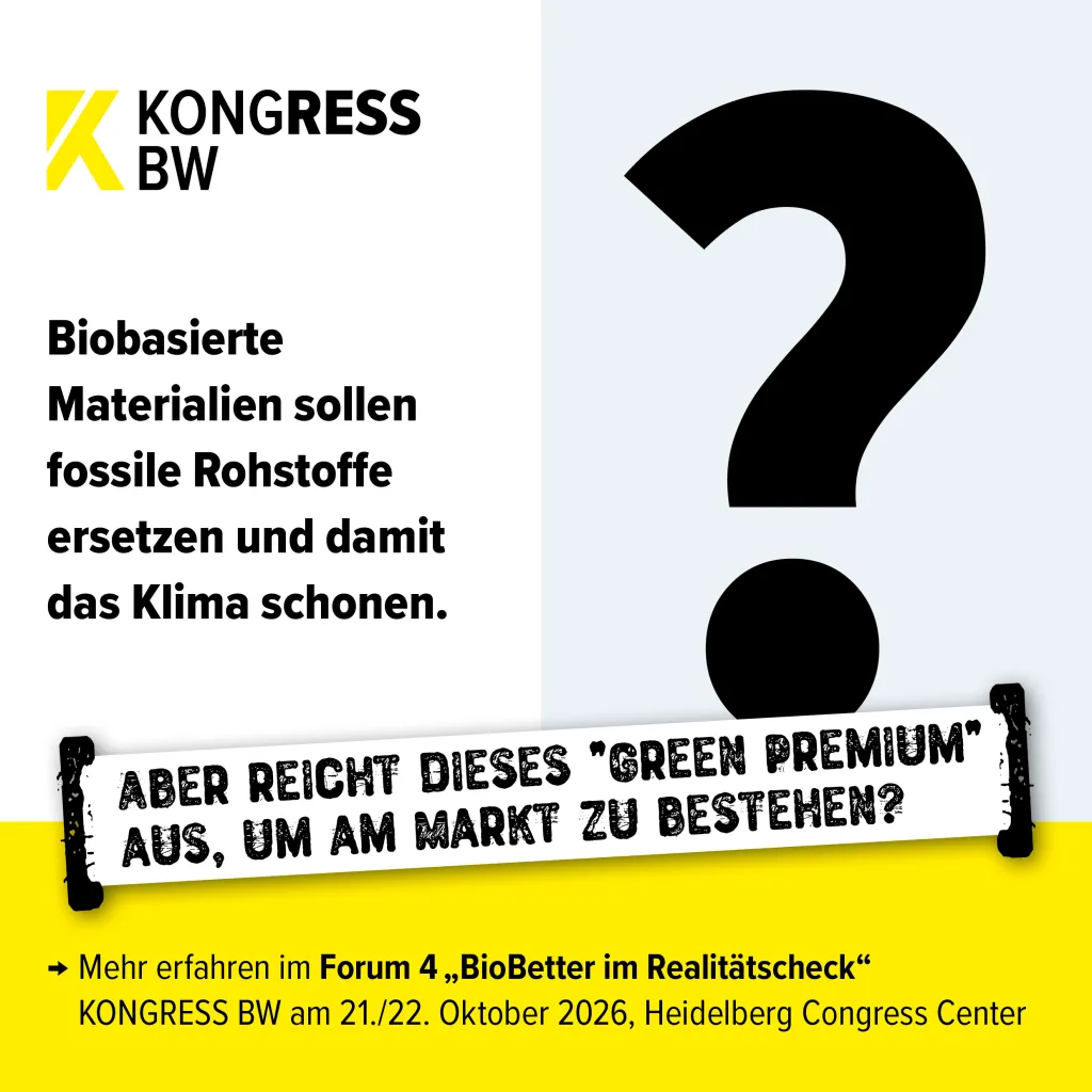 Das Bild beschreibt den Inhalt von Forum 4 der Bioökonomie