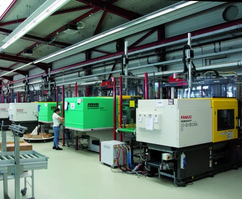 IMOS Produktionshalle