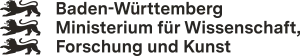 das Logo des Ministerium für Wissenschaft, Forschung und Kunst BW