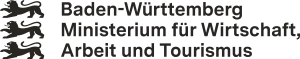 das Logo des Ministerium für Wirtschaft, Arbeit und Tourismus BW